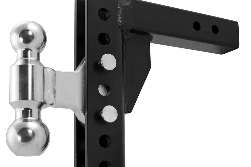 Andersen Hitches EZ Hitch steel adjustable ball mount with a combo ball and a deep 8 inch drop bracket