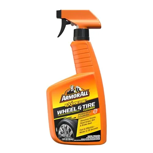 Armor All Extreme Wheel and Tire Cleaner 24 fl oz spray bottle with black and orange label