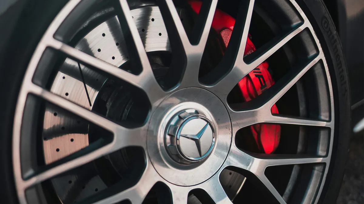 brake pads shown in a real-world setting for this guide