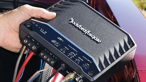 amplifier shown in a real-world setting for this guide