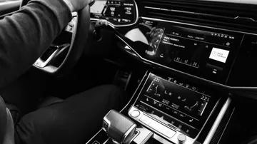 Car (general) dash cam shown in a real-world setting