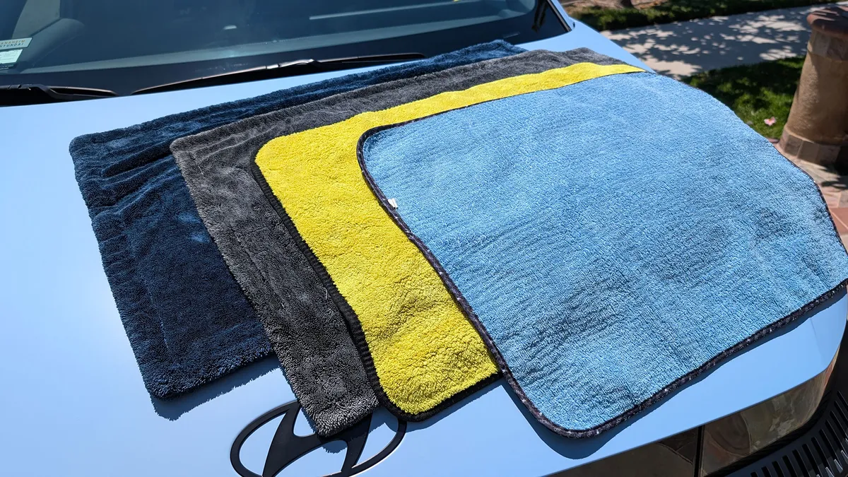 drying towel shown in a real-world setting for this guide