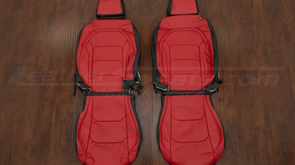 Car (general) seat covers shown in a real-world setting