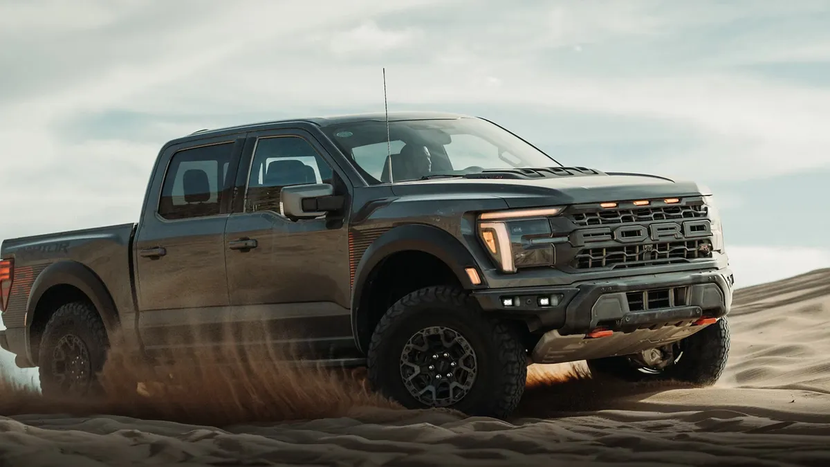 Ford F-150 tonneau cover shown in a real-world setting