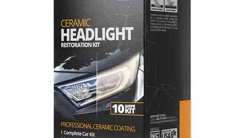 Cerakote ceramic headlight restoration kit, the top pick for clearing yellowed plastic lenses
