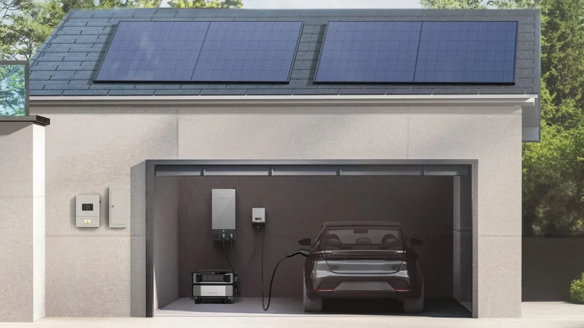 ev charger shown in a real-world setting for this guide