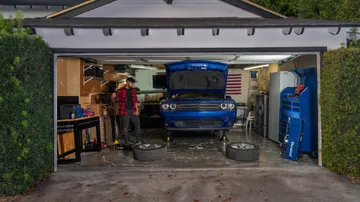 jack stands shown in a real-world setting for this guide