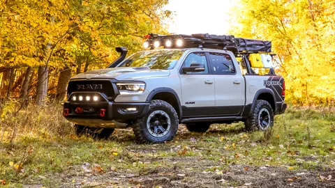 RAM 1500 lift kit shown in a real-world setting