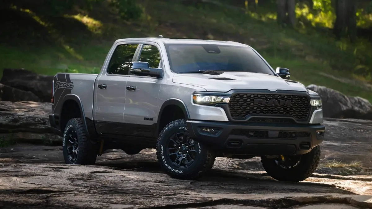 RAM 1500 lift kit shown in a real-world setting