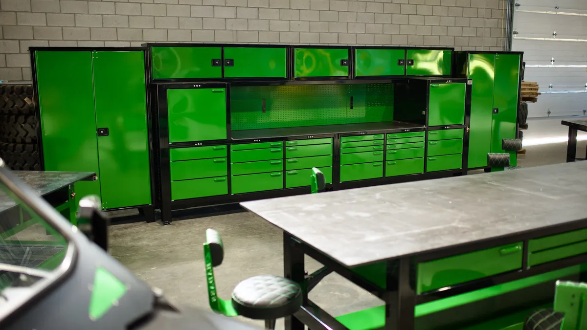 tool set shown in a real-world setting for this guide