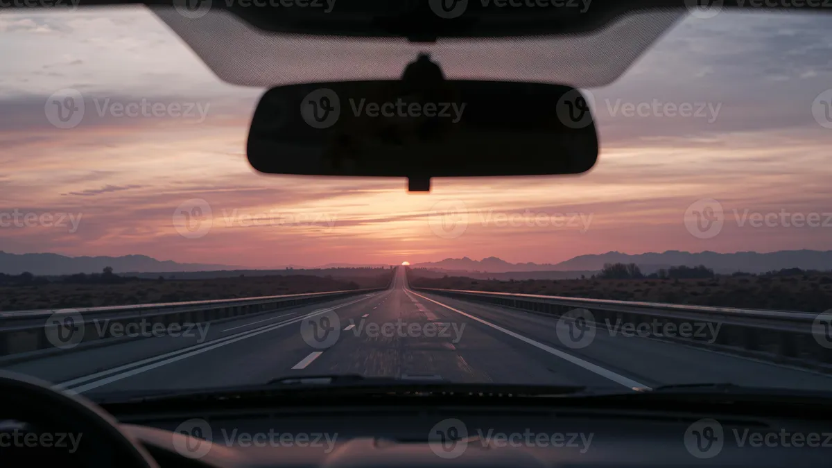 radar detector shown in a real-world setting for this guide