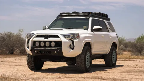 Toyota 4Runner roof rack shown in a real-world setting