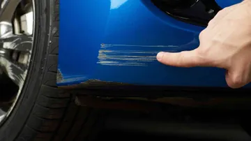 scratch remover shown in a real-world setting for this guide