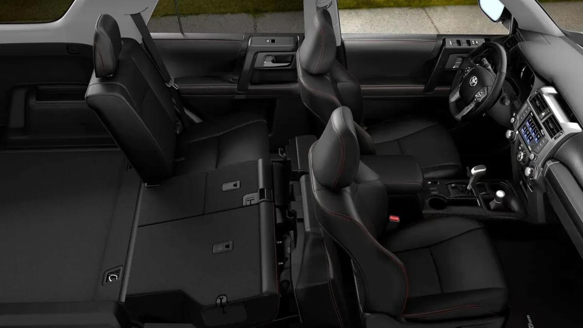 Toyota 4Runner seat covers shown in a real-world setting