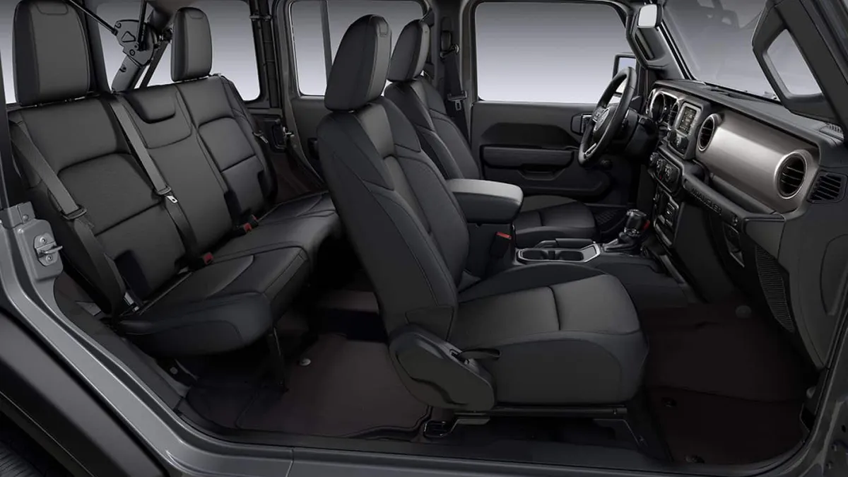 Jeep Wrangler seat covers shown in a real-world setting