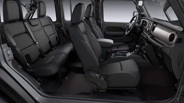 Jeep Wrangler seat covers shown in a real-world setting