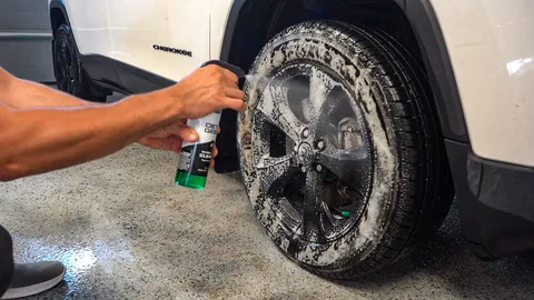 tire shine shown in a real-world setting for this guide
