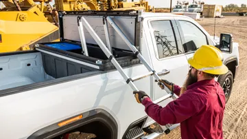 Trucks (general) tool box shown in a real-world setting