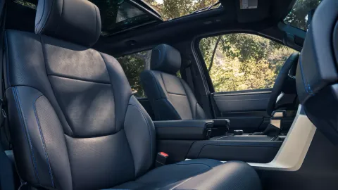 Toyota Tundra seat covers shown in a real-world setting