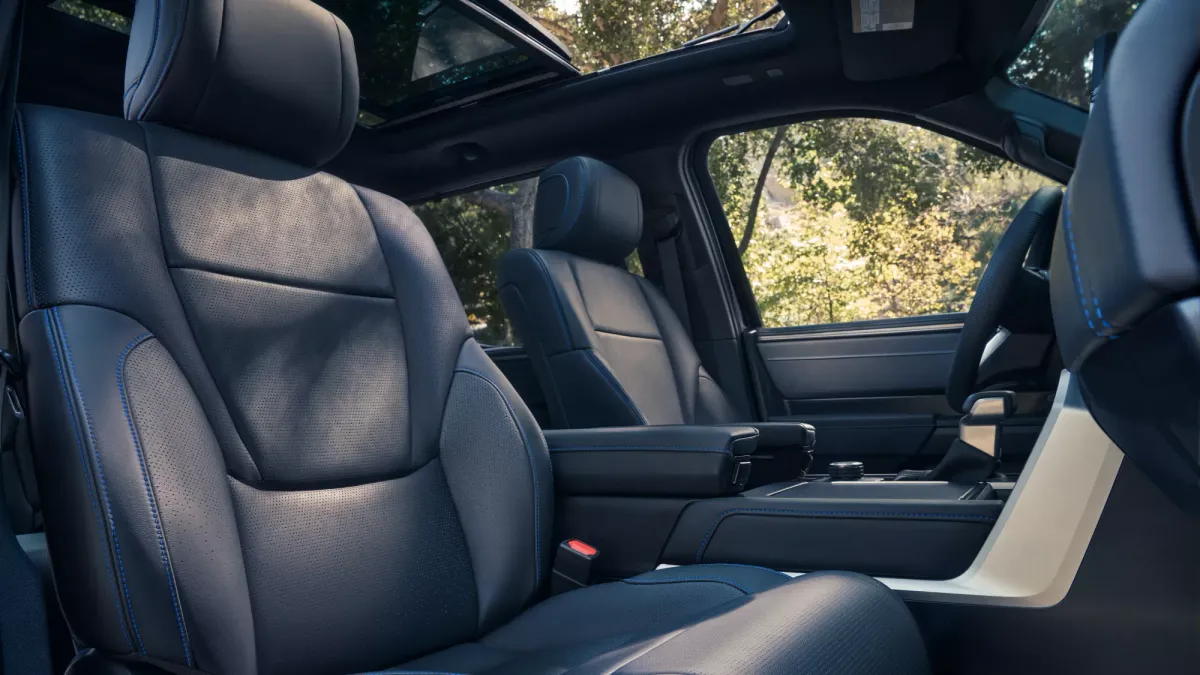 Toyota Tundra seat covers shown in a real-world setting