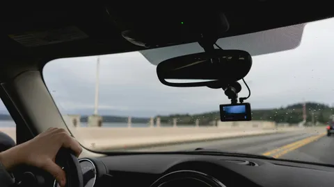 Trucks (general) dash cam shown in a real-world setting