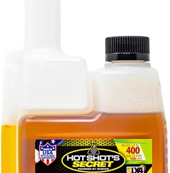 Hot Shot's Secret Everyday Diesel Treatment EDT 16 fl oz squeeze bottle with a black and orange label