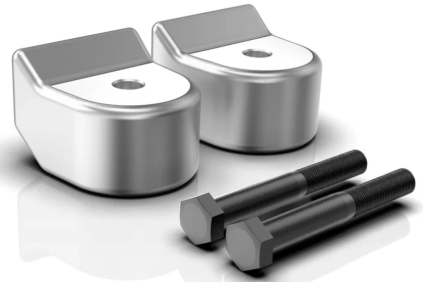 MAXRACING 2 inch aluminum coil spring spacer leveling kit for the Ford F-250 Super Duty