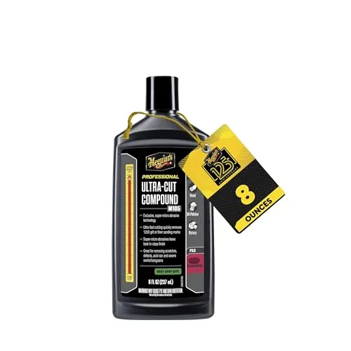 Meguiar's Professional M105 Ultra Cut Compound 8 oz bottle