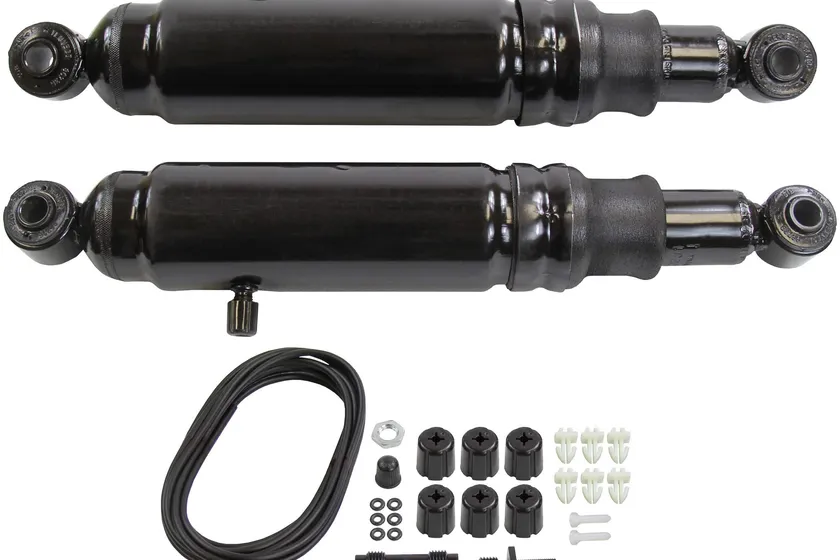 Monroe Max-Air MA834 air adjustable rear shock absorbers with air lines and fittings