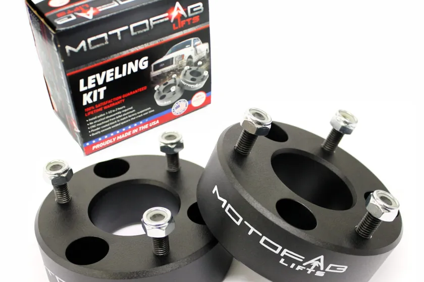 MotoFab Lifts DR-2.5 steel 2.5 inch front leveling spacers for Ram 1500 4WD