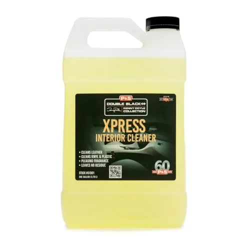 P and S Xpress Interior Cleaner one gallon yellow jug from the Renny Doyle Double Black Collection