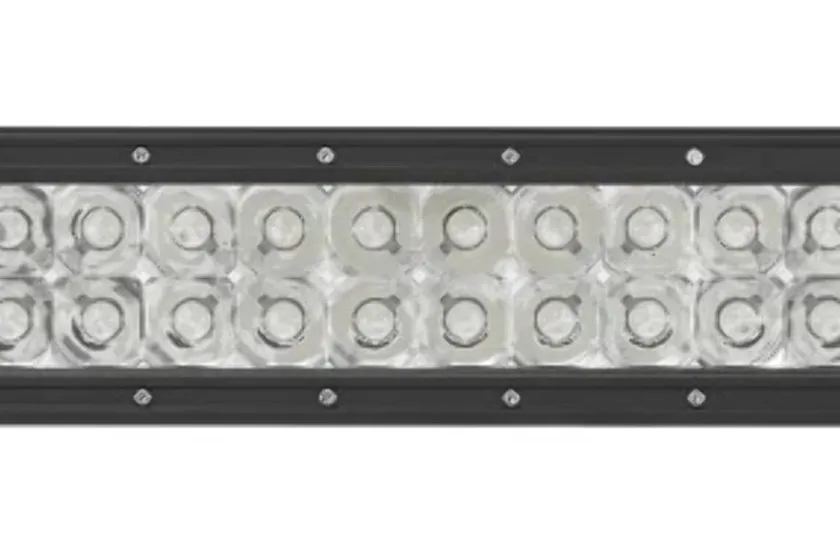 Rigid Industries E-Series PRO 20 inch spot flood combo LED light bar with black aluminum housing