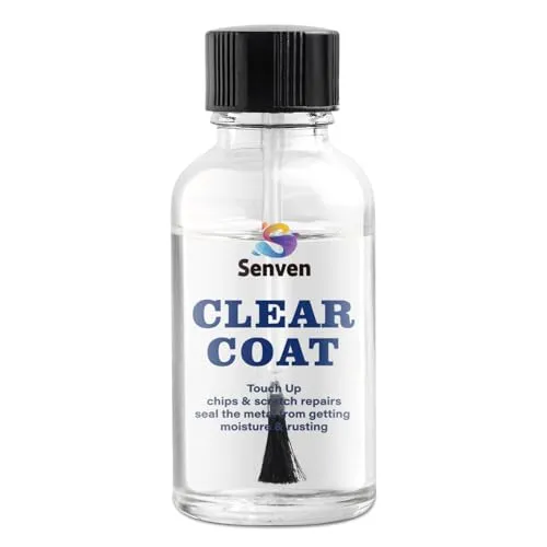 SENVEN high gloss automotive clear coat touch up repair pen in a 1.5 oz size