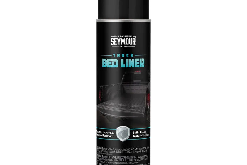 Seymour 20-41 black 15 ounce aerosol can of textured truck bed coating spray