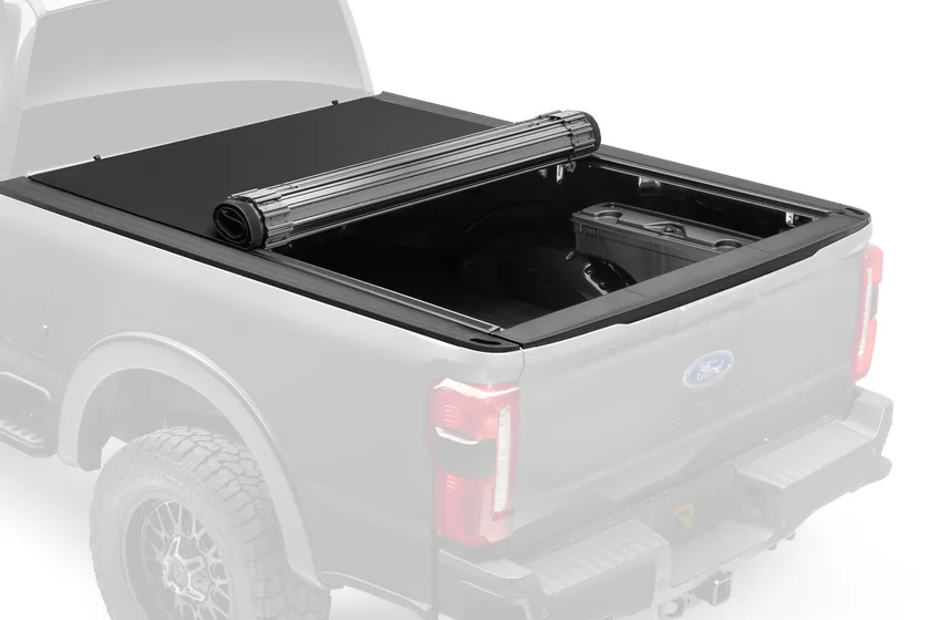 TruXedo Sentry CT hard rolling aluminum tonneau cover on a Ford F-150 short bed