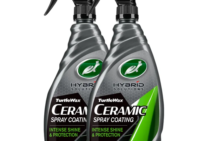 Turtle Wax Hybrid Solutions Ceramic Spray Coating two pack of 16 oz trigger spray bottles