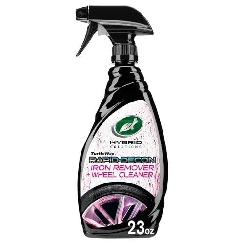 Turtle Wax Hybrid Solutions Iron Remover and Wheel Cleaner 23 oz black trigger spray bottle