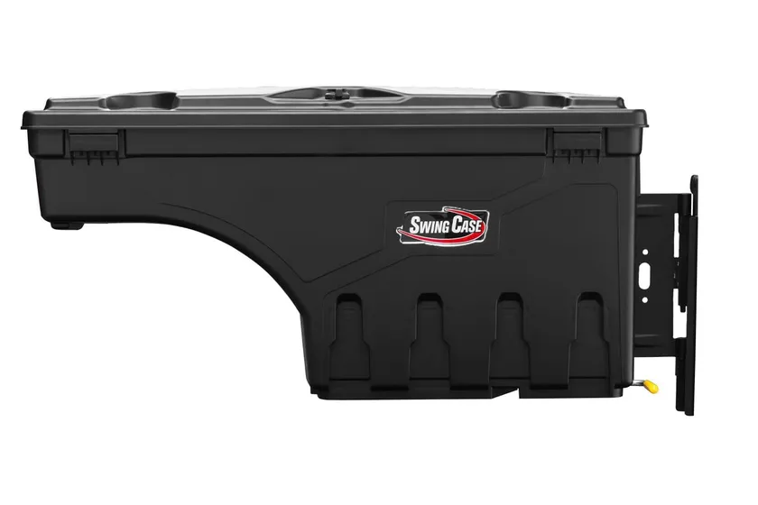 UnderCover SwingCase SC203P black wheel well swing out storage box for Ford F-150 passenger side