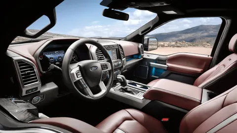 Ford F-150 seat covers shown in a real-world setting